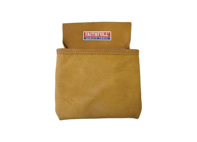 Faithfull Nail Pouch - Single Pocket Faithfull - RockBottom Northampton