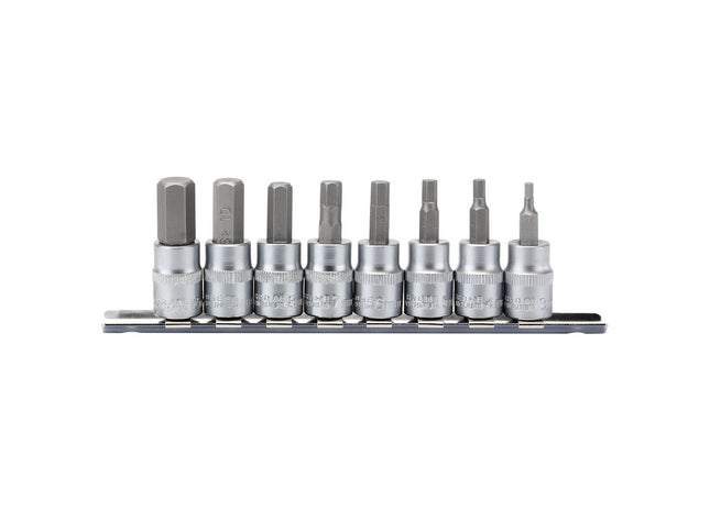 Draper Metric Hex. Socket Bit Set, 3/8" Sq. Dr., 48mm (8 Piece) 16285 Draper - Town Tools 