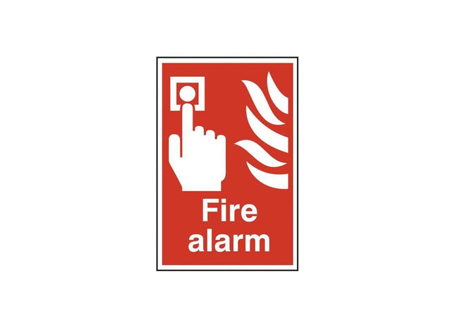 Scan Fire Alarm - PVC Sign 200 x 300mm Scan - RockBottom Nothampton
