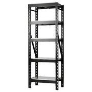 Bunker 22 Piece Modular 5 Tier Racking with Stainless Steel Shelving, 750mm Draper - Town Tools