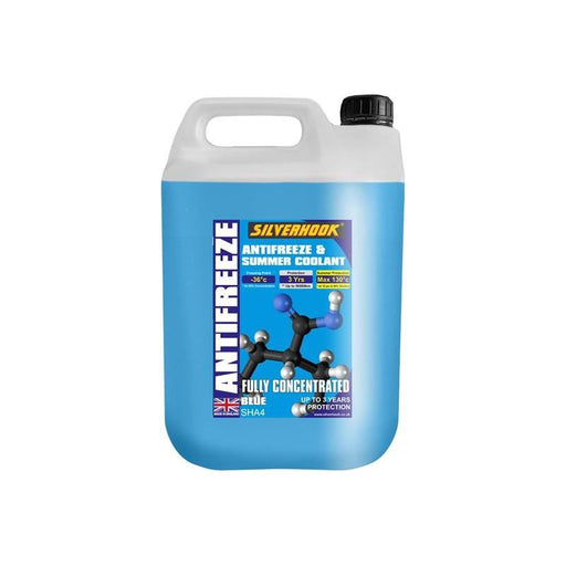 Silverhook Fully Concentrated Antifreeze Blue 4.5 litre Silverhook - RockBottom Nothampton