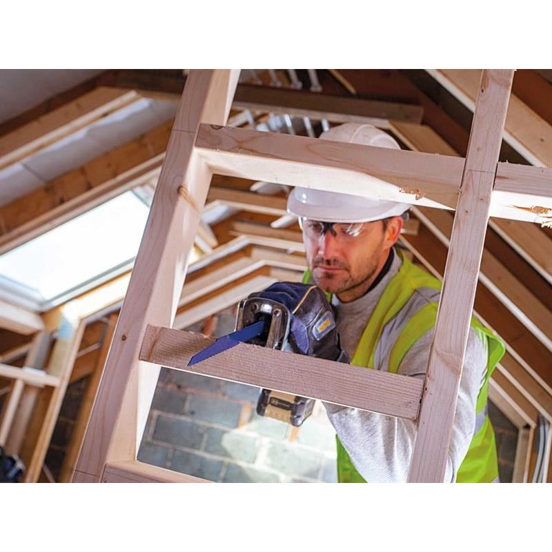 Irwin® 956R Sabre Saw Blade Nail Embedded Wood Cutting 225mm Pack of 2 IRWIN® - RockBottom Northampton