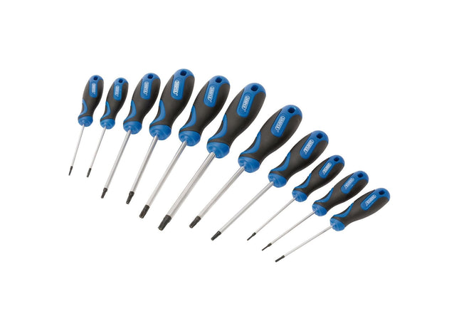 Draper TX-STAR and Draper TX-STAR Security Soft Grip Screwdriver Set (11 Piece) Draper - Town Tools 