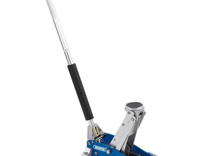 Draper Aluminium Low Profile Trolley Jack, 1.25 Tonne 31242 Draper - Town Tools 