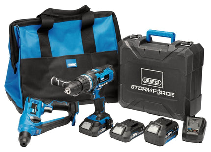 Draper Storm Force 20V Cordless Kit (7 Piece) 40429 Draper - Town Tools 
