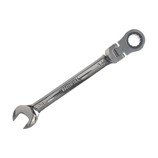 Faithfull Ratchet Combination Spanner Flex Head CV 14mm Faithfull - RockBottom Northampton