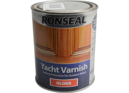 Ronseal Exterior Yacht Varnish Gloss 1 litre Ronseal - RockBottom Nothampton