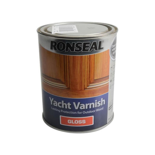 Ronseal Exterior Yacht Varnish Gloss 1 litre Ronseal - RockBottom Nothampton
