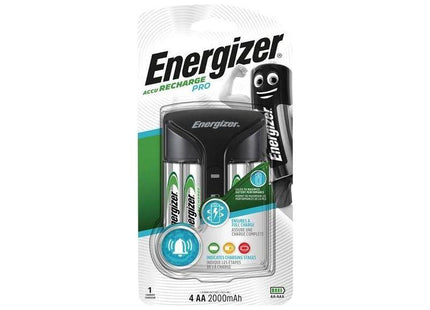 Energizer® Pro Charger plus 4 x AA 2000 mAh Batteries Energizer® - RockBottom Northamptin