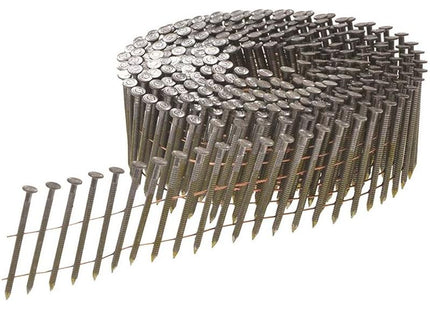 Bostitch Galvanised Ring Shank Coil Nails 3.1 x 90mm (Pack 4050) Bostitch - RockBottom Northampton