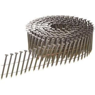 Bostitch Galvanised Ring Shank Coil Nails 3.1 x 90mm (Pack 4050) Bostitch - RockBottom Northampton
