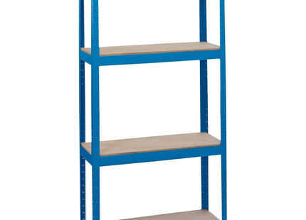 Draper Steel Shelving Unit, 4 Shelves, L760 x W300 x H1520mm 21658 Draper - Town Tools 
