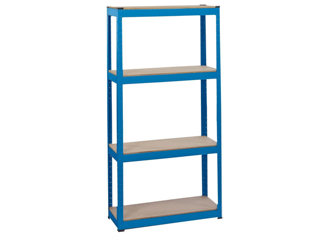 Draper Steel Shelving Unit, 4 Shelves, L760 x W300 x H1520mm 21658 Draper - Town Tools 