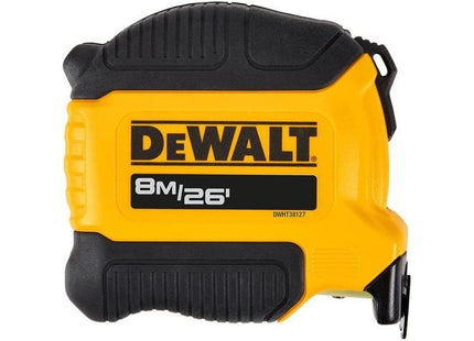 Dewalt Compact Series Tape Measure 8m/26ft (Width 28mm) Dewalt - RockBottom Northampton