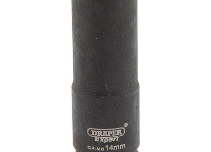 Draper Expert HI-TORQ 6 Point Deep Impact Socket, 3/8" Sq. Dr., 14mm Draper - Town Tools 
