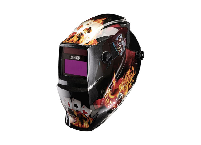 Draper Auto-Darkening Welding Helmet, Playing Cards 02515 Draper - Town Tools 