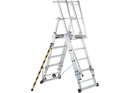 Zarges ZAP 2 Access Platform, Platform Height 1.3/1.6/1.8/2.1/2.4m 5-9 Rungs Zarges - RockBottom Northampton