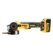 Dewalt Power Tools DCG405P2 XR Brushless Grinder 125mm 18V 2 x 5.0Ah Li-ion DeWALT Power Tools - RockBottom Northampton
