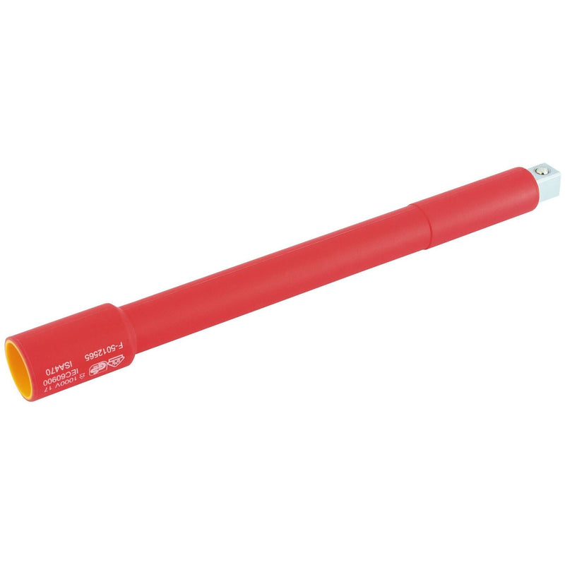 Draper VDE Approved Fully Insulated Extension Bar, 1/2" Sq. Dr., 250mm 32144 Draper - Town Tools 