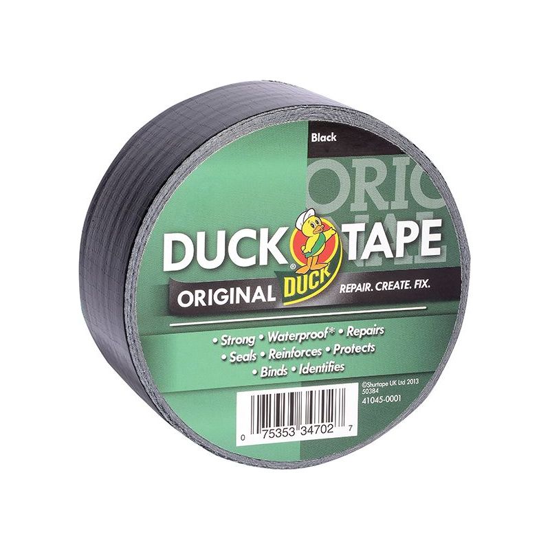 Shurtape Duck Tape® Original Trade Pack 50mm x 50m Black Shurtape - RockBottom Nothampton