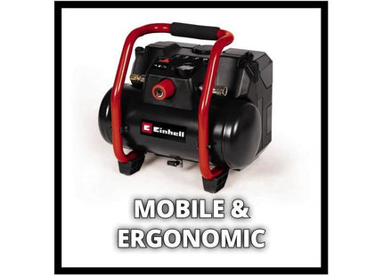 Einhell TE-AC 36/150 Li OF-Solo Power X-Change Air Compressor 36V (2x18V) Bare Unit Einhell - RockBottom Northamptin