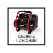 Einhell TE-AC 36/150 Li OF-Solo Power X-Change Air Compressor 36V (2x18V) Bare Unit Einhell - RockBottom Northamptin