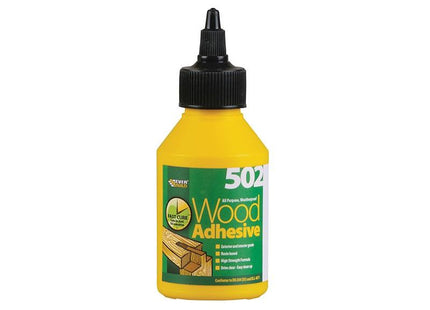 Everbuild Sika 502 All Purpose Weatherproof Wood Adhesive 125ml Everbuild Sika - RockBottom Northamptin