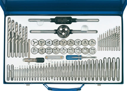 Draper Combination Tap and Die Set Metric and BSP (76 Piece) 79205 Draper - Town Tools 