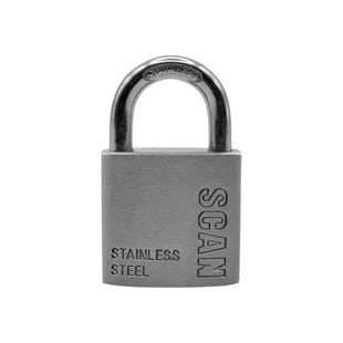 Scan Stainless Steel Padlock 32mm Scan - RockBottom Nothampton