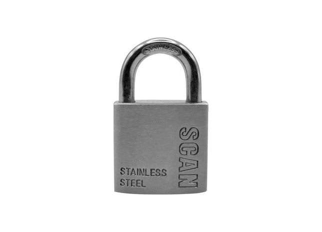 Scan Stainless Steel Padlock 32mm Scan - RockBottom Nothampton
