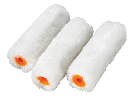 Faithfull Medium Pile Mini Roller Refills 100mm (4in) Pack of 10 Faithfull - RockBottom Northampton