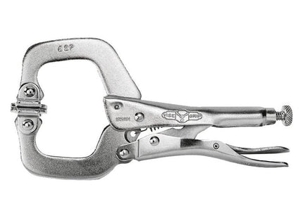 Irwin® Vise-Grip® 6SP Locking C-Clamp Swivel Pad 150mm (6in) IRWIN® Vise-Grip® - RockBottom Northampton