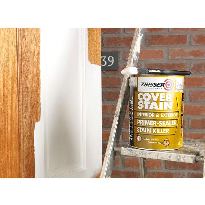 Zinsser Cover Stain® Primer - Sealer 2.5 litre Zinsser - RockBottom Northampton