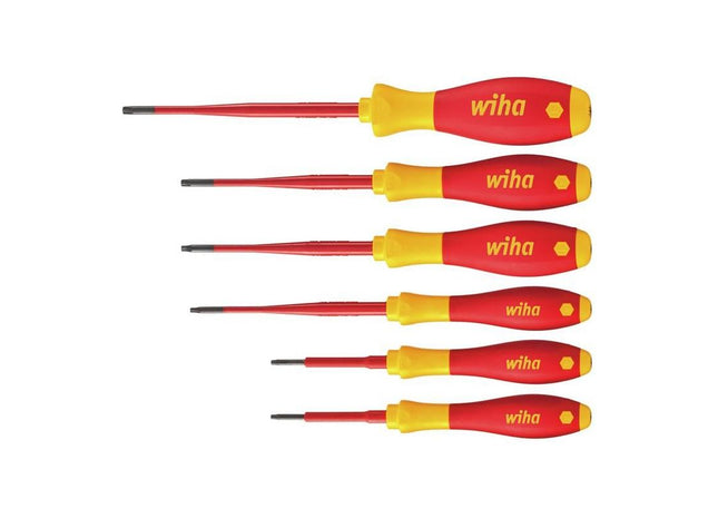 Wiha SoftFinish® electric slimFix TORX® Screwdriver Set, 6 Piece Wiha - RockBottom Northampton