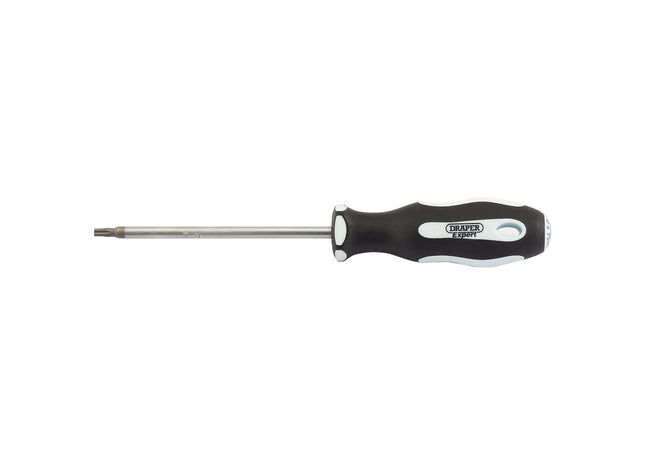 Draper TX-STAR Security Soft Grip Screwdriver, T10T x 75mm 35137 Draper - Town Tools 