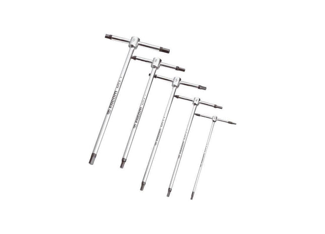 Facom T-Handle Metric Hexagon Key Set, 5 Piece Facom - RockBottom Northampton