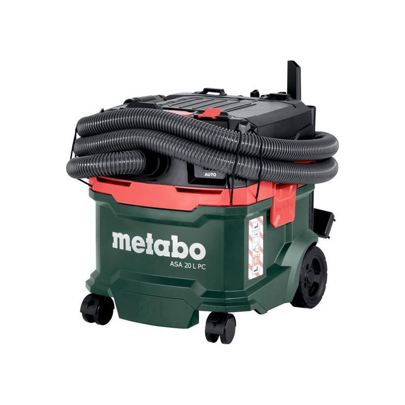 Metabo ASA 20 L PC All-Purpose Vacuum with Power Tool Take Off 20 litre 1200W 240V Metabo - RockBottom Northampton