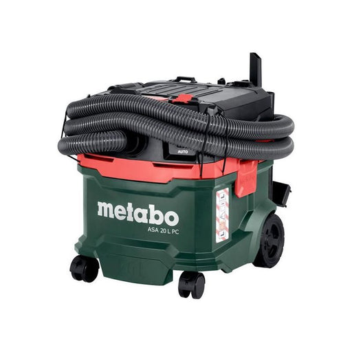 Metabo ASA 20 L PC All-Purpose Vacuum with Power Tool Take Off 20 litre 1200W 240V Metabo - RockBottom Northampton