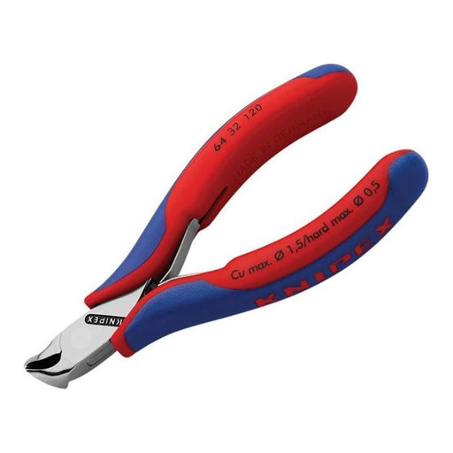 Knipex Electronics Oblique End Cutting Nippers 120mm Knipex - RockBottom Northampton