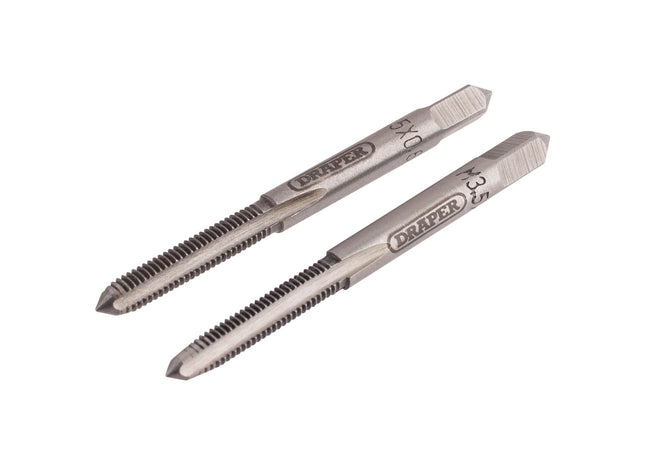 Draper Coarse Hand Taps Taper and Plug, 3.5mm 83796 Draper - Town Tools 