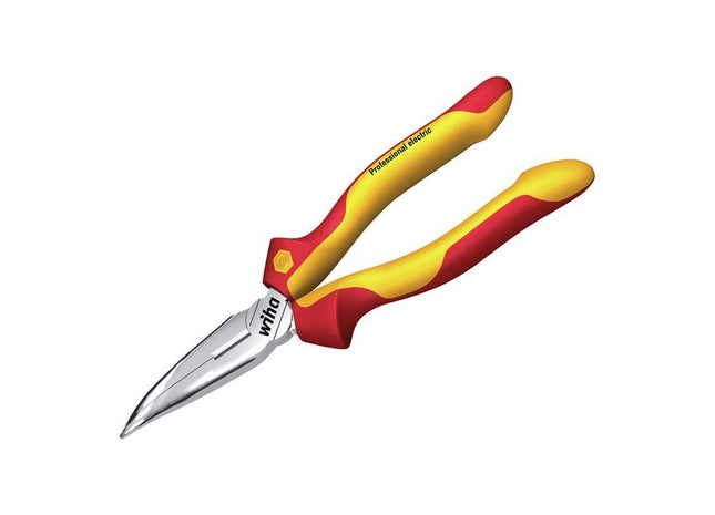 Wiha Professional electric Bent Needle Nose Pliers 200mm Wiha - RockBottom Northampton