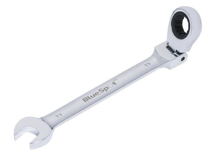 Bluespot Tools 180° Flexible Head Ratchet Spanner 13mm BlueSpot Tools - RockBottom Northampton