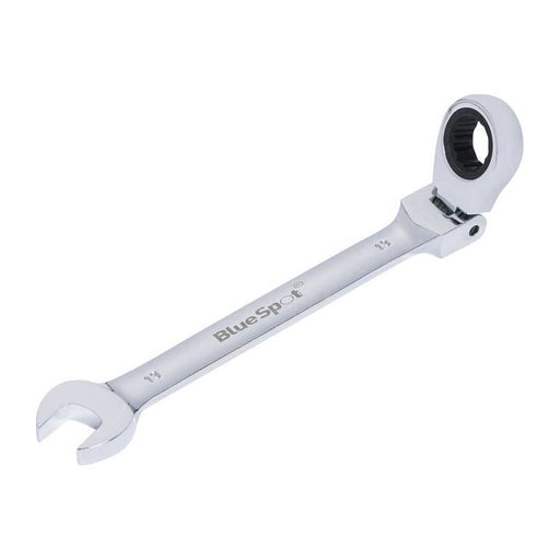 Bluespot Tools 180° Flexible Head Ratchet Spanner 13mm BlueSpot Tools - RockBottom Northampton