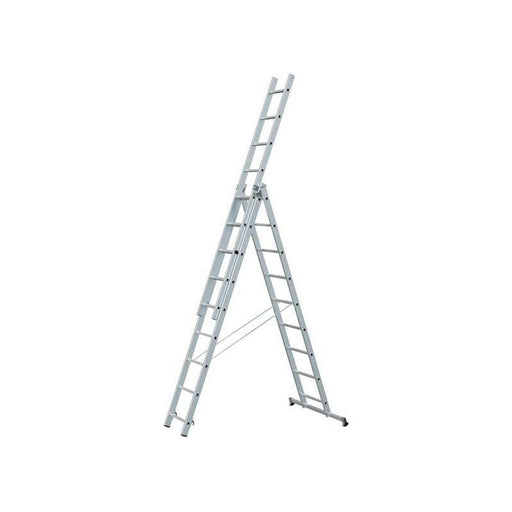 Zarges Light Trade Combination Ladder 3-Part 3 x 8 Rungs Zarges - RockBottom Northampton