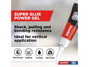 Loctite Super Glue Power Gel Tube 3g Loctite - RockBottom Northampton