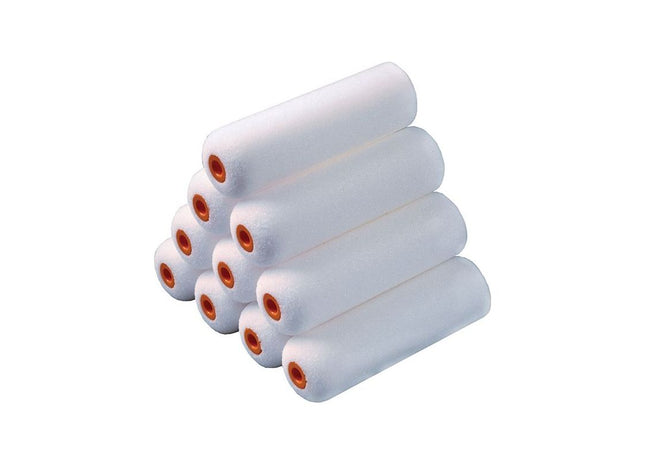 Stanley® Hand Tools Mini Foam Gloss Sleeve 100mm (4in) (Pack 10) STANLEY® Hand Tools - RockBottom Nothampton