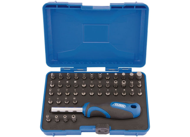Draper Security Screwdriver Bit and Driver Set (45 Piece) 82399 Draper - Town Tools 