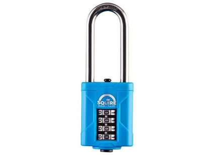 Squire CP40S25 Heavy-Duty Rustproof Marine Combi Padlock 40mm Long Shackle 63mm Squire - RockBottom Nothampton