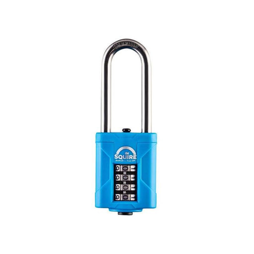 Squire CP40S25 Heavy-Duty Rustproof Marine Combi Padlock 40mm Long Shackle 63mm Squire - RockBottom Nothampton