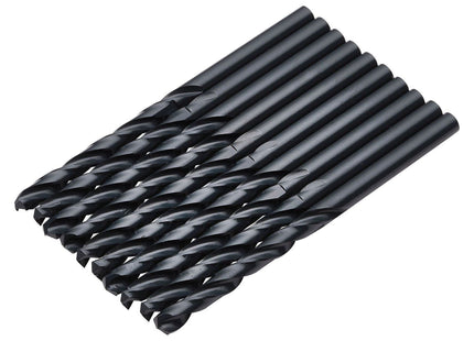 Draper Black HSS Drill Bit, 5.0mm x 86mm (Pack of 10) Draper - Town Tools